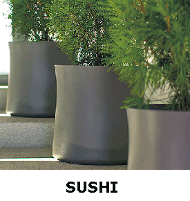 Sushi Cement Planter