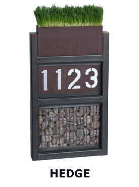 Hedge Address Sign Product Detail