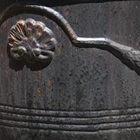 Yard art planters come in different materials