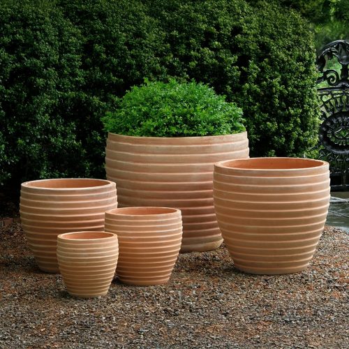 Campania international elia planters terracotta bowl planter