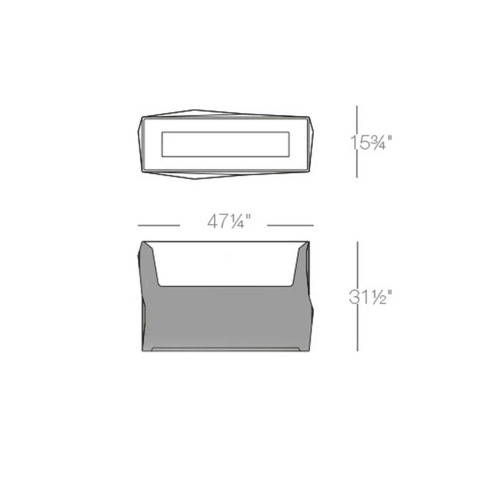 Faz wall planter self watering (2)