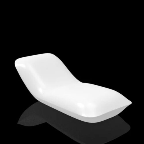 Illuminated pillow sun chaise