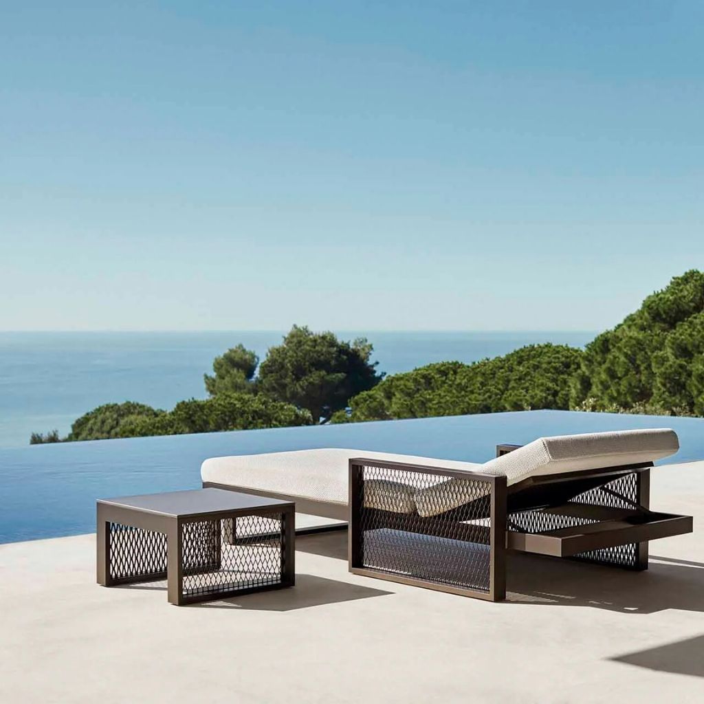 The factory outdoor side table