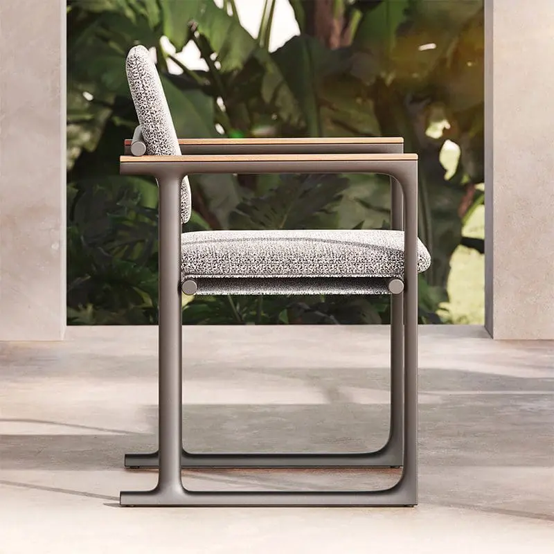 Vondom-Tulum-Dining-Chair-aluminum-teak-detail Vondom tulum dining chair aluminum teak detail