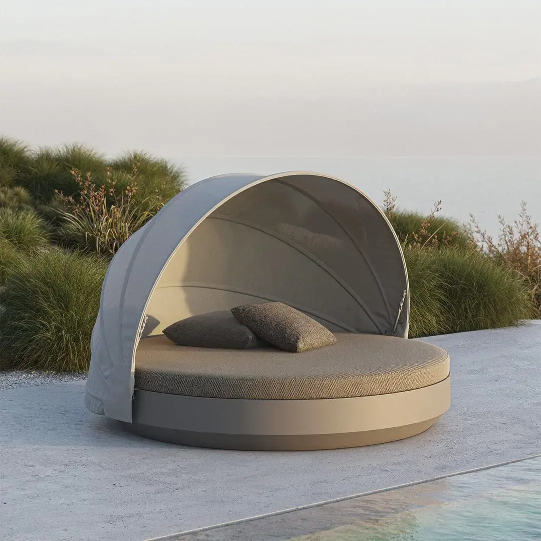 Vondom-Vela-Round-Daybed-01 Vondom vela round daybed 01