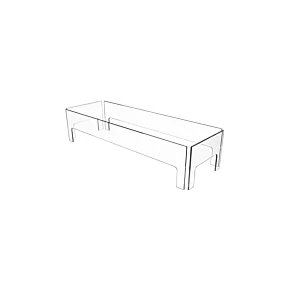 Esf l1080 fireplace screen