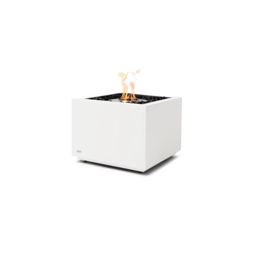 Sidecar 24 centerpiece in bone finish on a plain backdrop