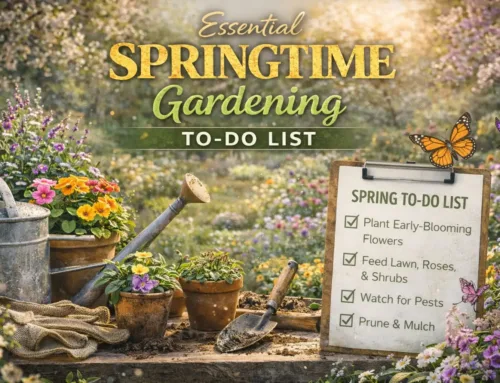 Spring Time Gardening List Of To-Dos