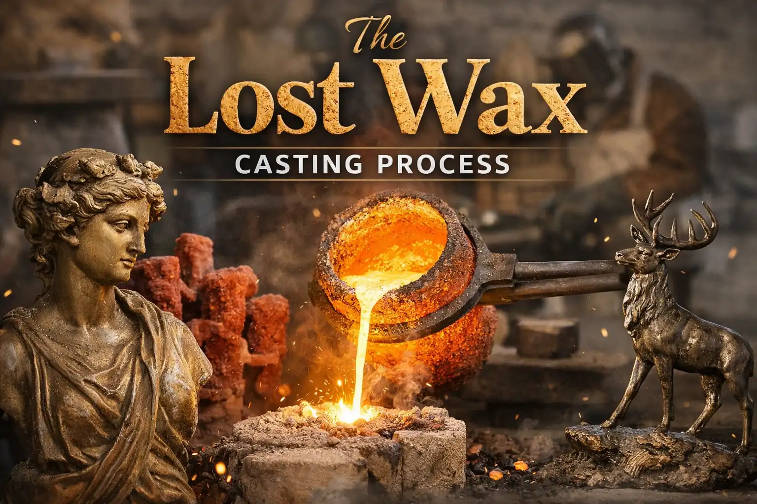 Lost wax casting how it works