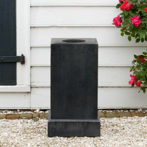 Classic tall pedestal pd 170 (cast stone in nero nuovo)