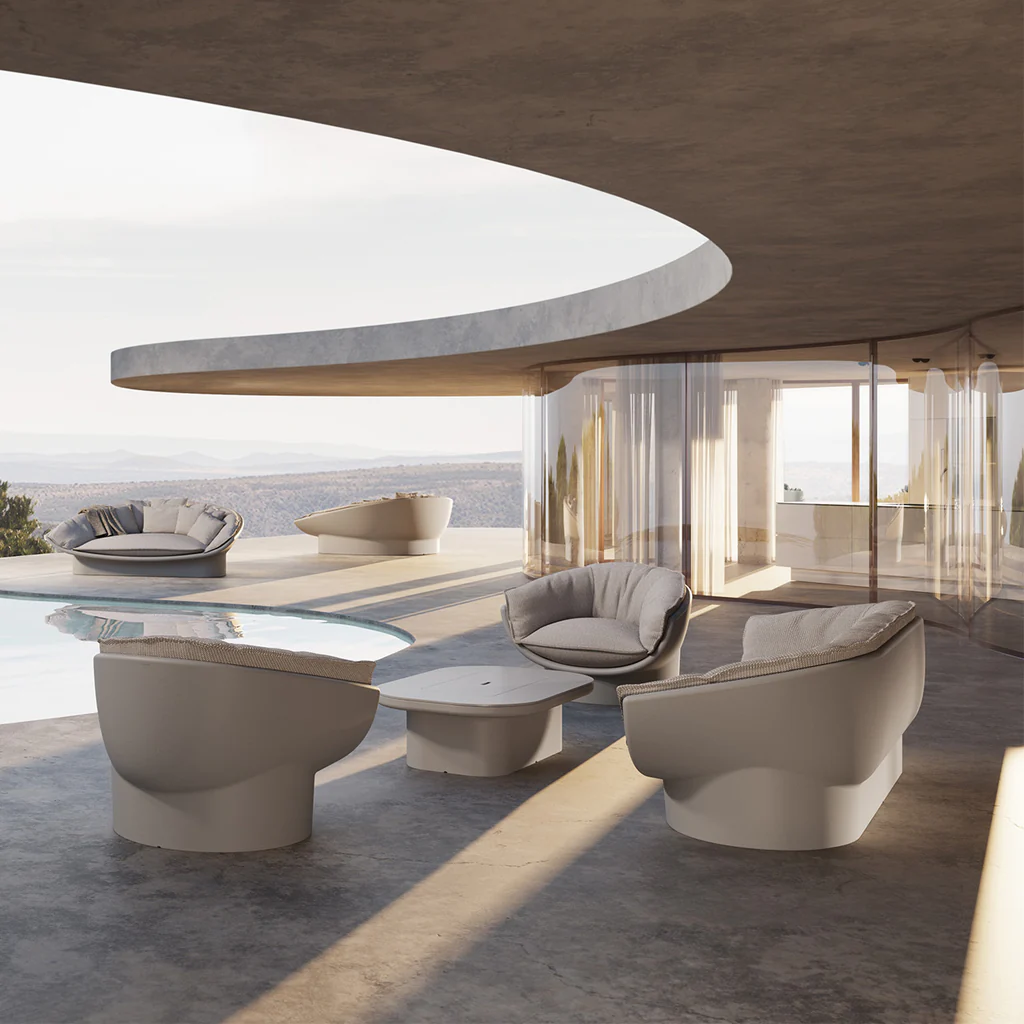 Vondom luna lounge chair view add03