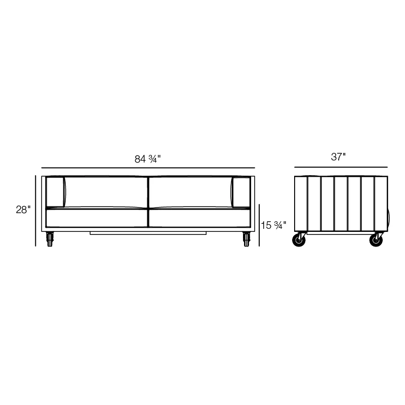Vondom vineyard outdoor sofa view add05